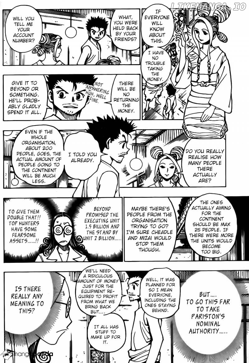 Hunter x Hunter, Chapter 345 image 10